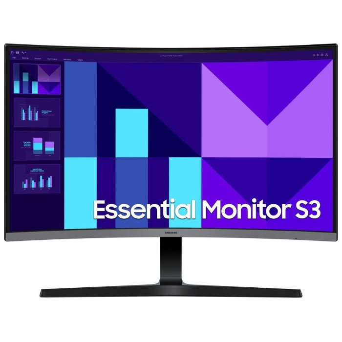 Samsung LS27D392GAUXEN Monitor Curvo Essential S3 de 27 pulg. Full HD 100Hz VA Samsung LS27D392GAUXEN Monitor Curvo Essential S3 de 27 pulg. Full HD 100Hz VA
